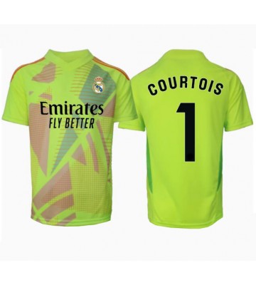 Real Madrid Thibaut Courtois #1 Målvakt Tredje Tröja 2024-25 Kortärmad